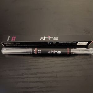 Shine Cosmetics Dual-Ended Brow Wand Pencil & Spoolie in Shade Virtue